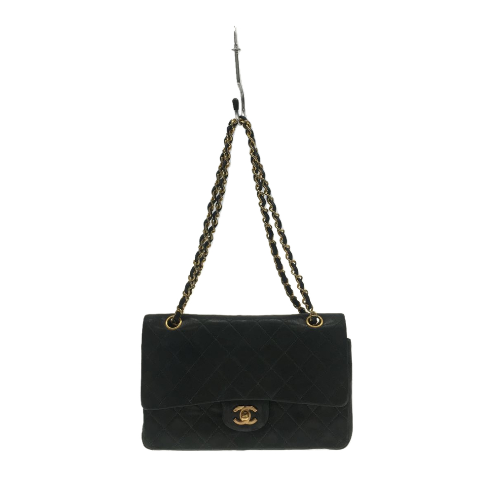 Chanel Lambskin Leather Chain Shoulder Bag